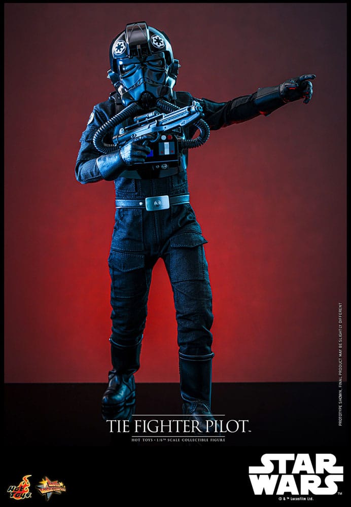 Star Wars Movie Masterpiece Actionfigur 1/6 TIE fighter Pilot 30 cm Image 3
