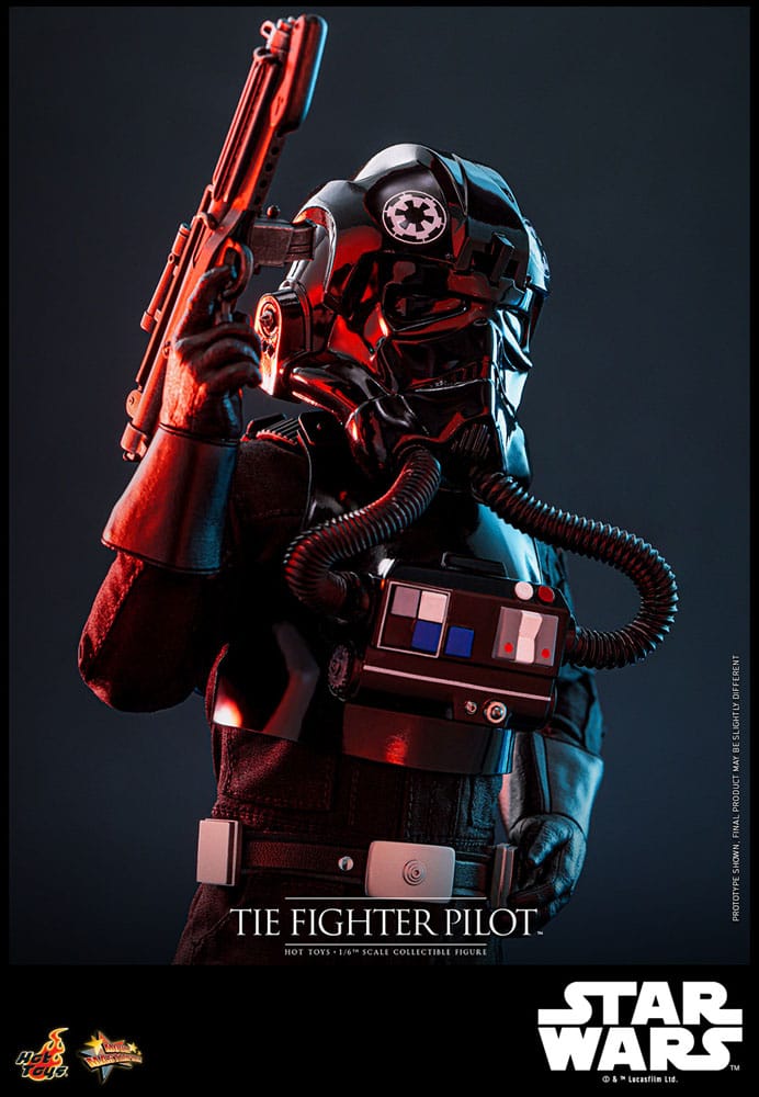 Star Wars Movie Masterpiece Actionfigur 1/6 TIE fighter Pilot 30 cm Image 5