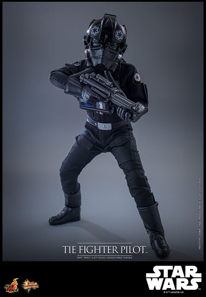 Star Wars Movie Masterpiece Actionfigur 1/6 TIE fighter Pilot 30 cm Image 7