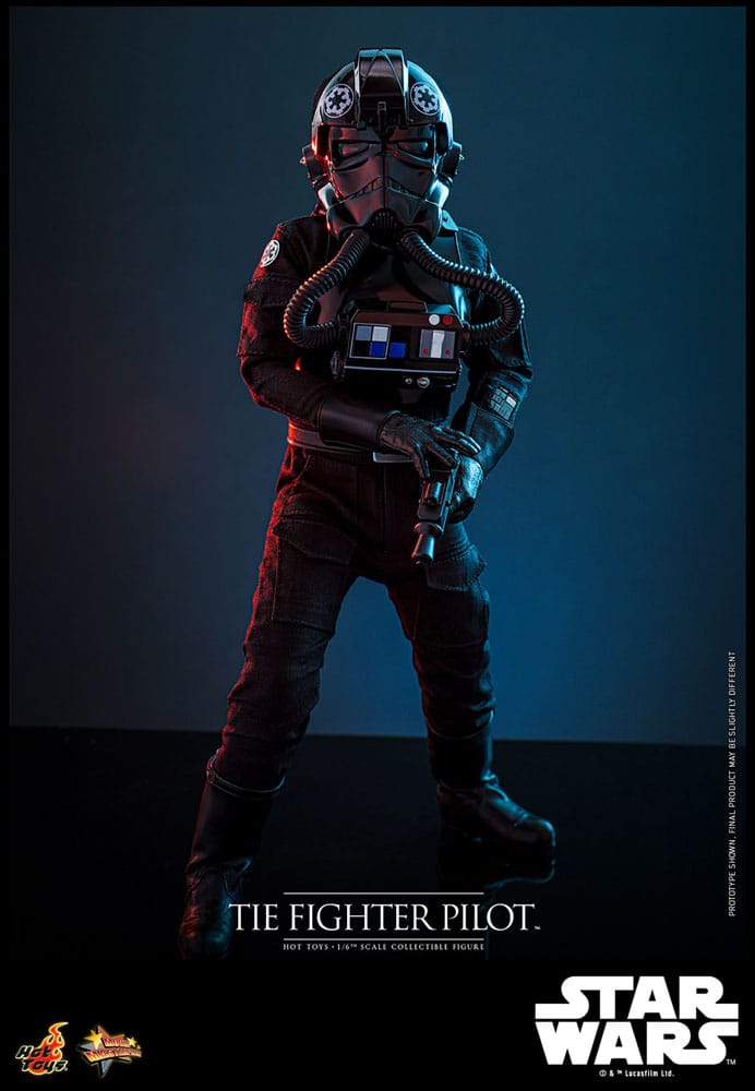 Star Wars Movie Masterpiece Actionfigur 1/6 TIE fighter Pilot 30 cm Image 8