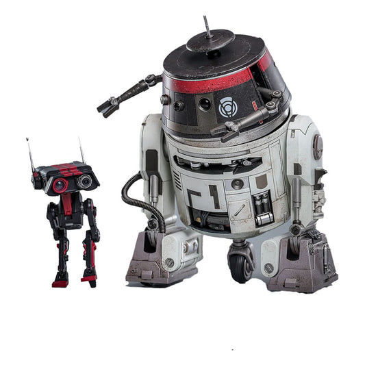 Star Wars Actionfigur Set 1/6 Chopper (C1-10P&trade;) & BD-1&trade; (Imperial Disguise) 18 cm & 8 cm Image 1
