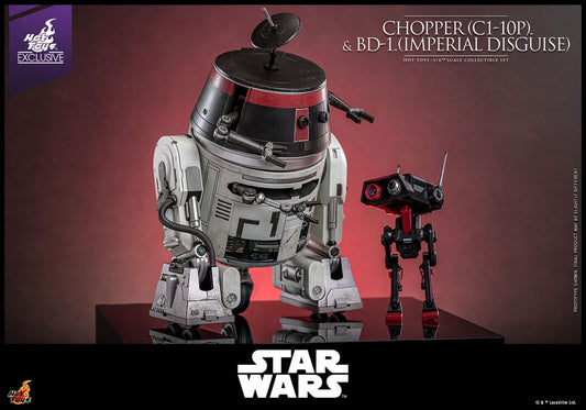 Star Wars Actionfigur Set 1/6 Chopper (C1-10P™) & BD-1™ (Imperial Disguise) 18 cm & 8 cm Image 2