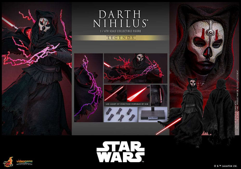 Star Wars Actionfigur 1/6 Darth Nihilus 31 cm Image 17