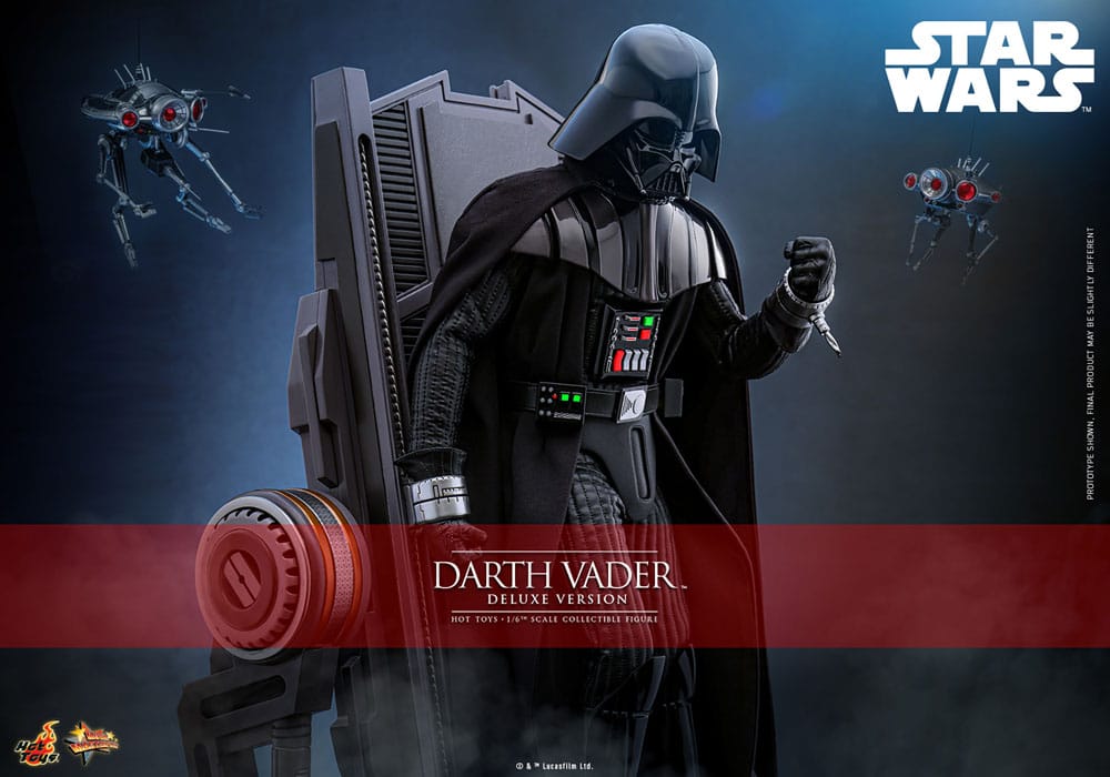 Star Wars: Episode III - Die Rache der Sith Movie Masterpiece Actionfigur 1/6 Darth Vader (Deluxe Version) 35 cm Image 2
