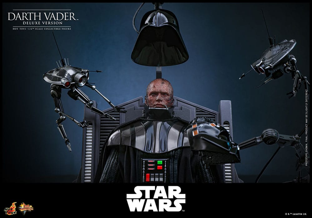 Star Wars: Episode III - Die Rache der Sith Movie Masterpiece Actionfigur 1/6 Darth Vader (Deluxe Version) 35 cm Image 10