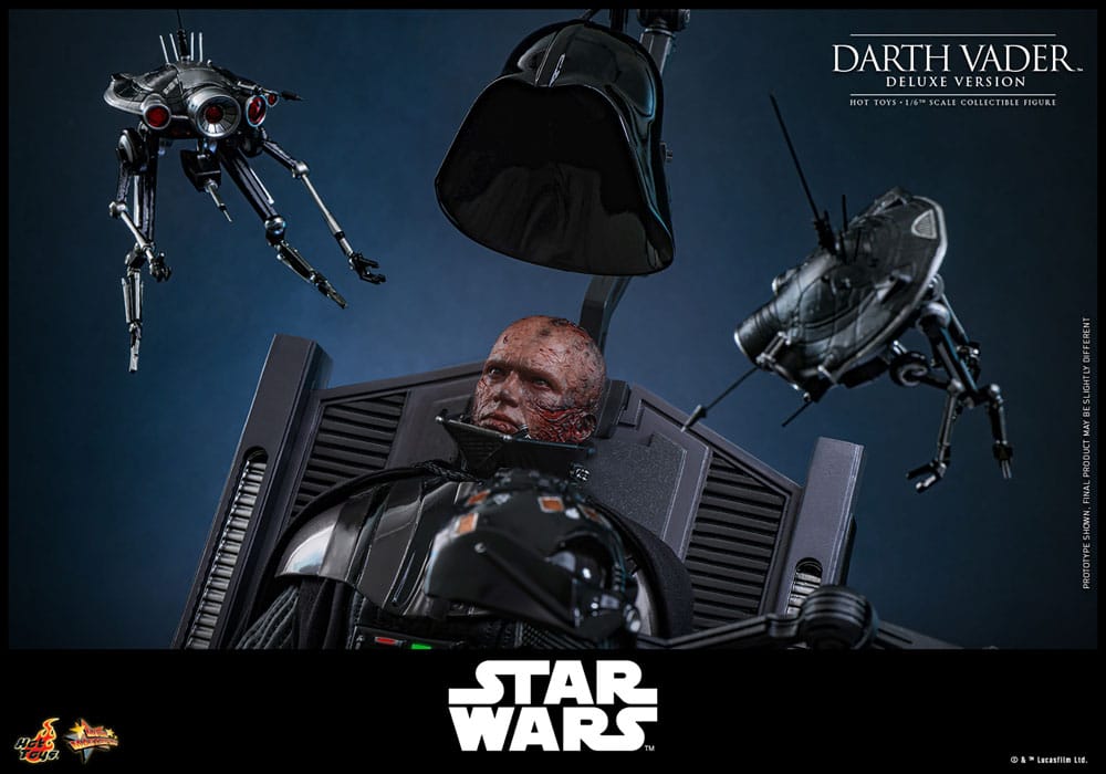Star Wars: Episode III - Die Rache der Sith Movie Masterpiece Actionfigur 1/6 Darth Vader (Deluxe Version) 35 cm Image 11