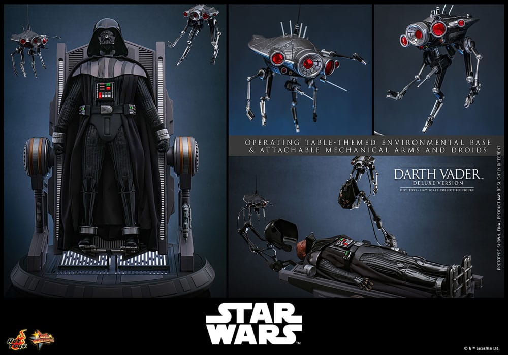 Star Wars: Episode III - Die Rache der Sith Movie Masterpiece Actionfigur 1/6 Darth Vader (Deluxe Version) 35 cm Image 15