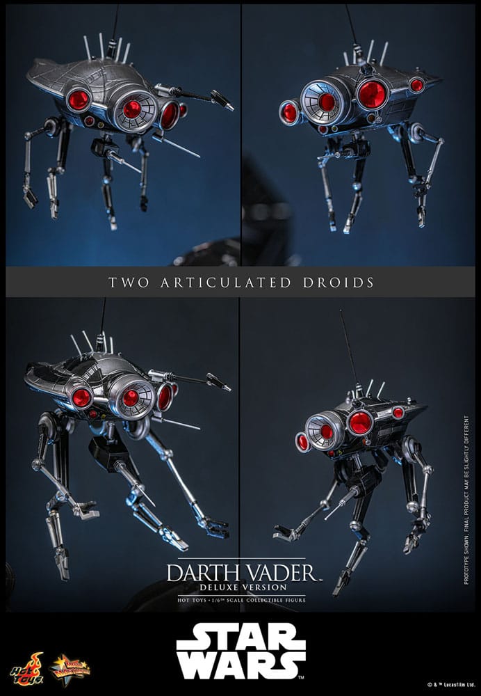 Star Wars: Episode III - Die Rache der Sith Movie Masterpiece Actionfigur 1/6 Darth Vader (Deluxe Version) 35 cm Image 16