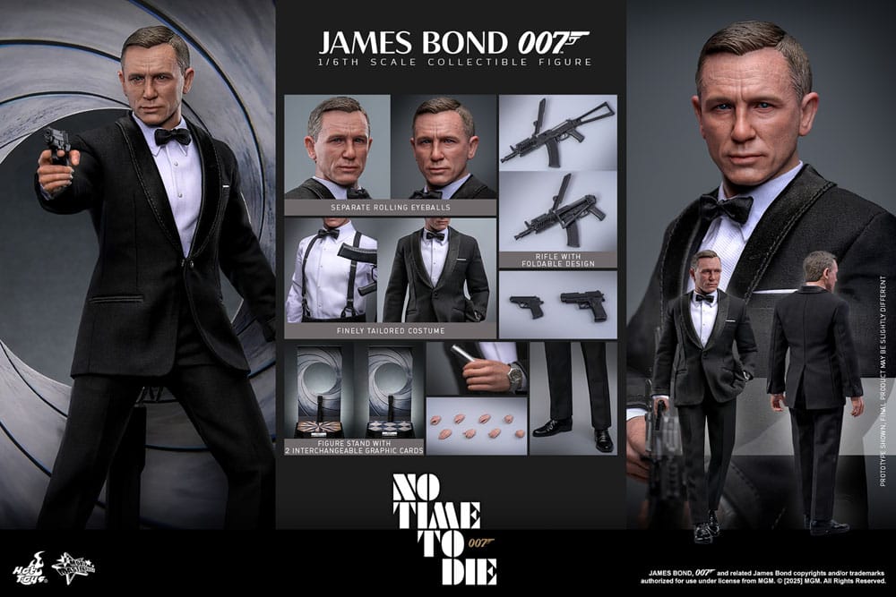 Keine Zeit zu sterben Movie Masterpiece Actionfigur 1/6 James Bond 30 cm Image 21
