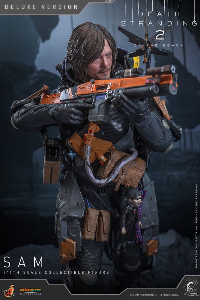Death Stranding 2: On the Beach Videogame Masterpiece Actionfigur 1/6 Sam (Deluxe Version) 31 cm Image 4