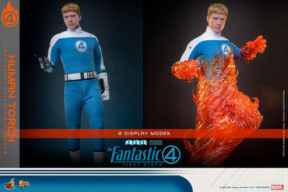 The Fantastic Four: First Steps Movie Masterpiece Actionfigur 1/6 Human Torch 30 cm Image 16