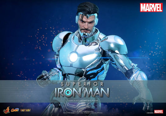 Marvel Comic Diecast Masterpiece Actionfigur 1/6 Superior Iron Man 32 cm Image 2