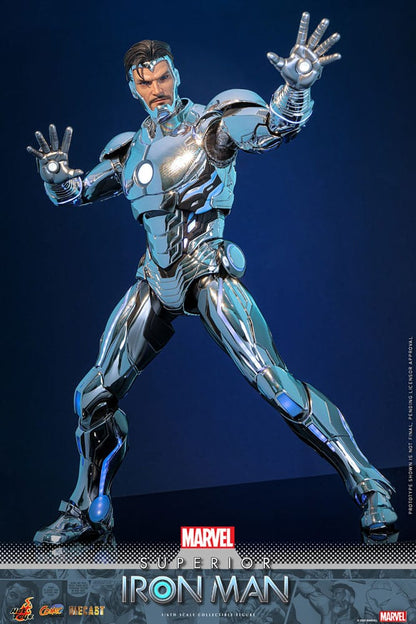 Marvel Comic Diecast Masterpiece Actionfigur 1/6 Superior Iron Man 32 cm Image 4