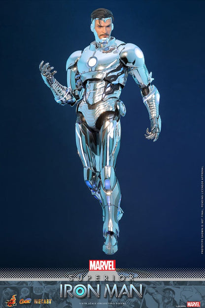 Marvel Comic Diecast Masterpiece Actionfigur 1/6 Superior Iron Man 32 cm Image 6