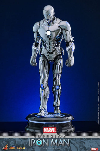 Marvel Comic Diecast Masterpiece Actionfigur 1/6 Superior Iron Man 32 cm Image 11