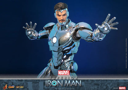 Marvel Comic Diecast Masterpiece Actionfigur 1/6 Superior Iron Man 32 cm Image 14