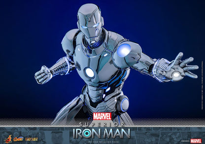 Marvel Comic Diecast Masterpiece Actionfigur 1/6 Superior Iron Man 32 cm Image 15