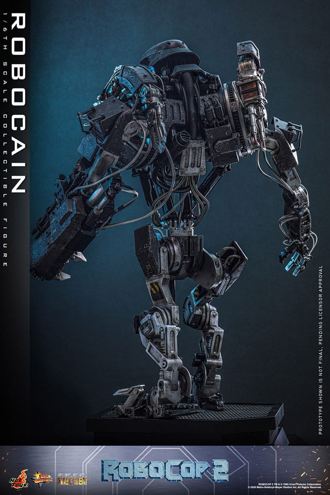 RoboCop 2 Movie Masterpiece Diecast Actionfigur 1/6 RoboCain 40 cm Image 4