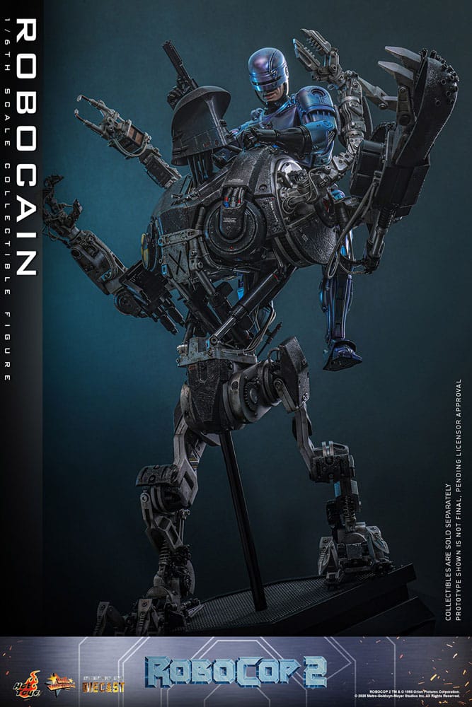 RoboCop 2 Movie Masterpiece Diecast Actionfigur 1/6 RoboCain 40 cm Image 6