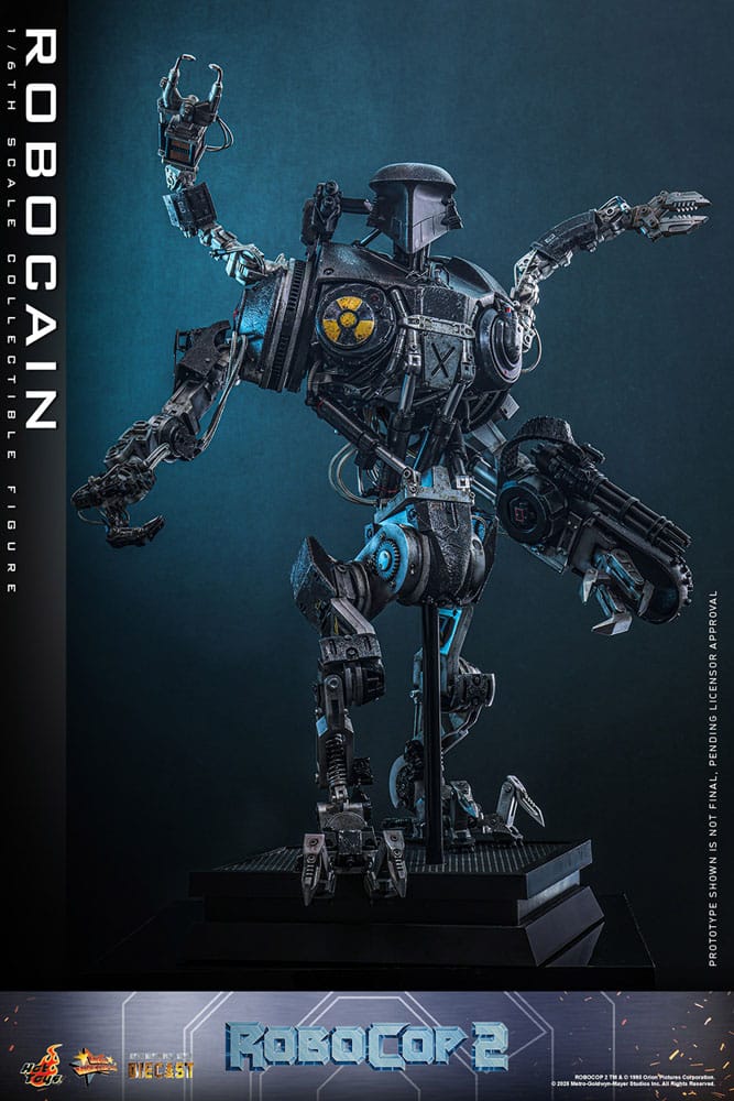 RoboCop 2 Movie Masterpiece Diecast Actionfigur 1/6 RoboCain 40 cm Image 7