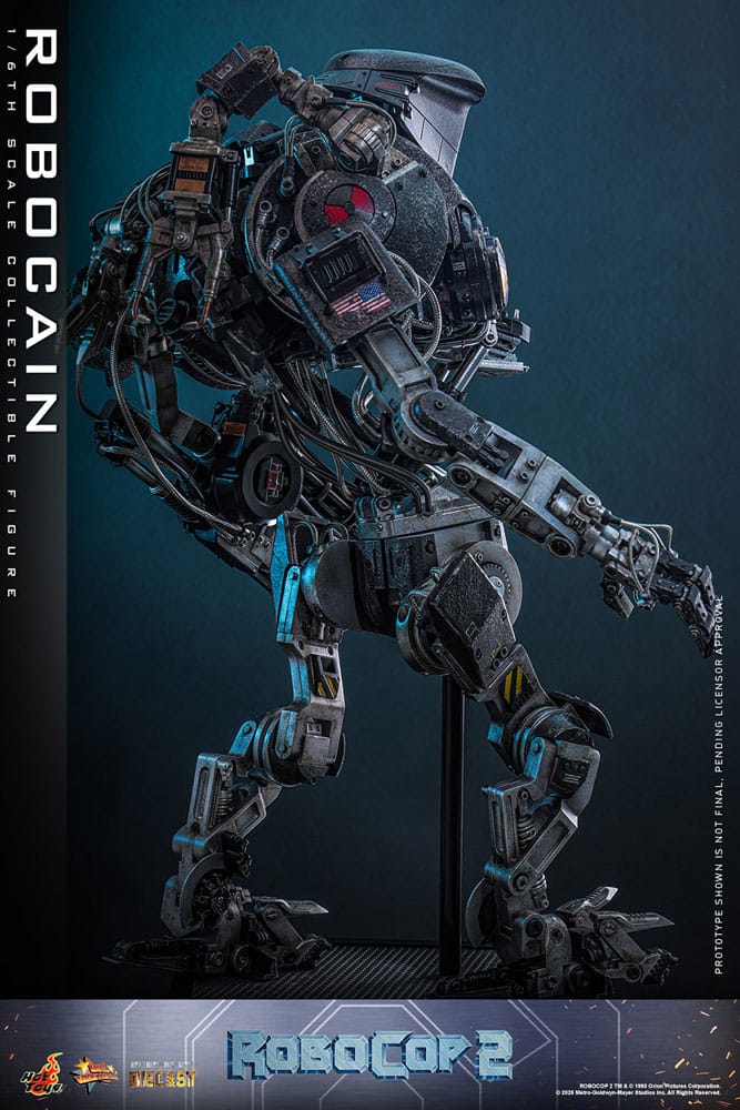 RoboCop 2 Movie Masterpiece Diecast Actionfigur 1/6 RoboCain 40 cm Image 9
