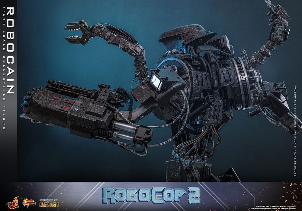 RoboCop 2 Movie Masterpiece Diecast Actionfigur 1/6 RoboCain 40 cm Image 11