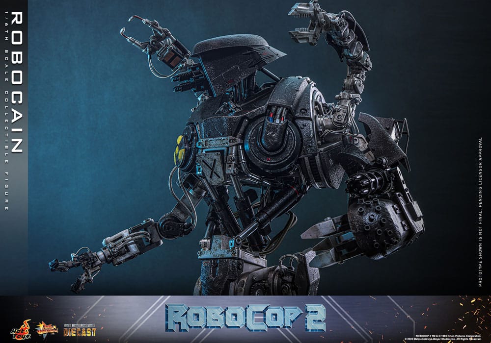 RoboCop 2 Movie Masterpiece Diecast Actionfigur 1/6 RoboCain 40 cm Image 13