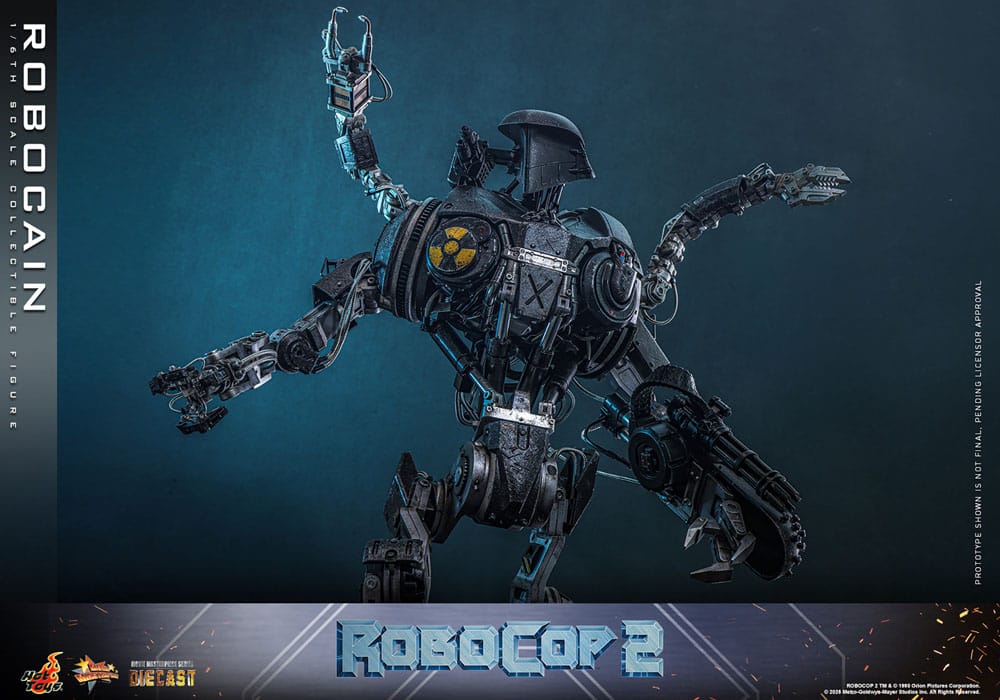 RoboCop 2 Movie Masterpiece Diecast Actionfigur 1/6 RoboCain 40 cm Image 14