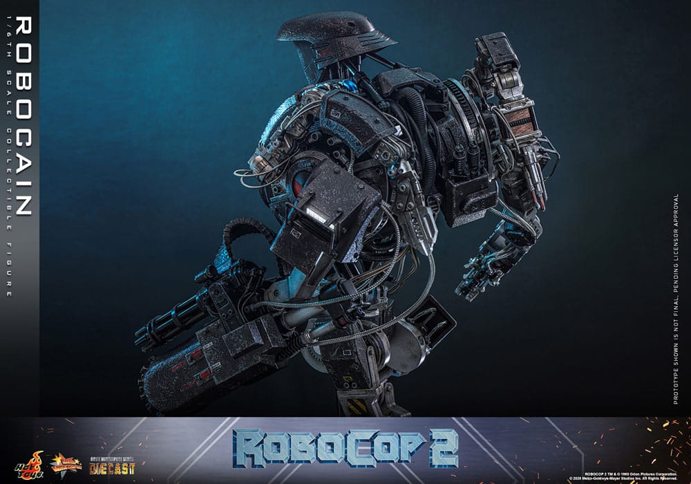 RoboCop 2 Movie Masterpiece Diecast Actionfigur 1/6 RoboCain 40 cm Image 15