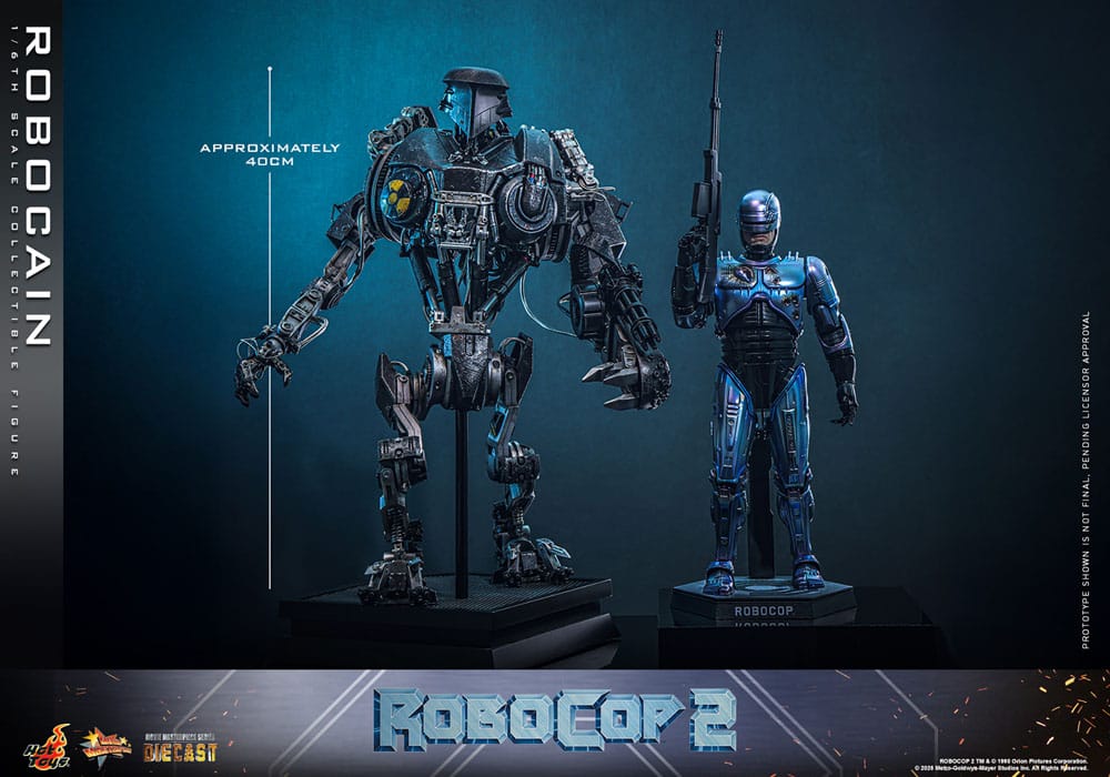 RoboCop 2 Movie Masterpiece Diecast Actionfigur 1/6 RoboCain 40 cm Image 17