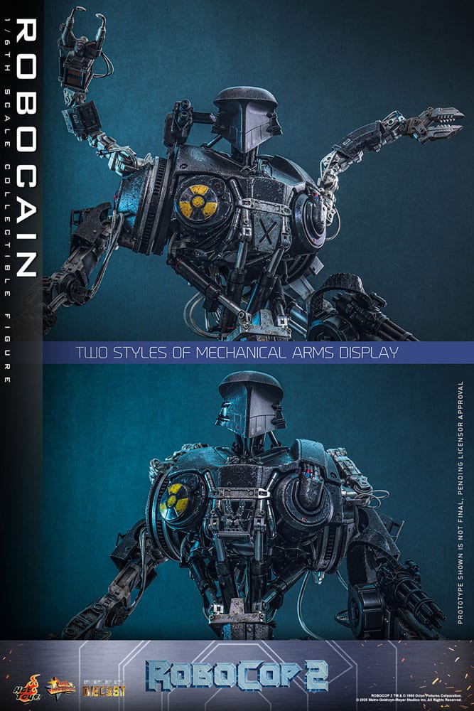 RoboCop 2 Movie Masterpiece Diecast Actionfigur 1/6 RoboCain 40 cm Image 20