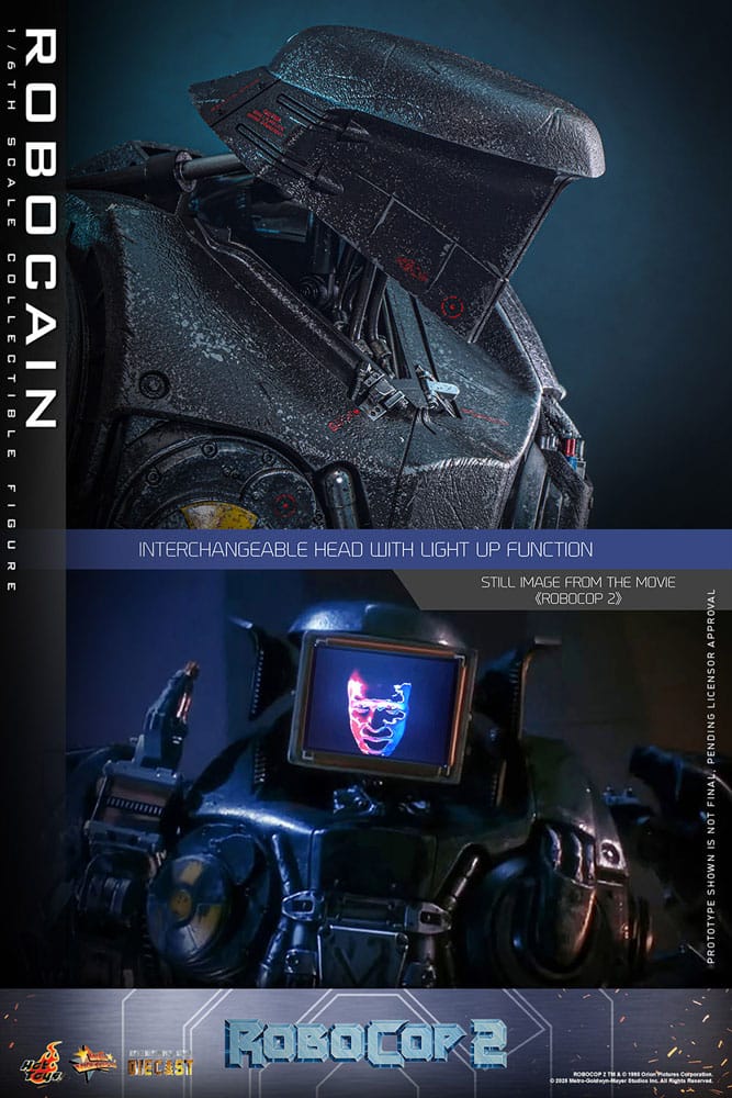 RoboCop 2 Movie Masterpiece Diecast Actionfigur 1/6 RoboCain 40 cm Image 21