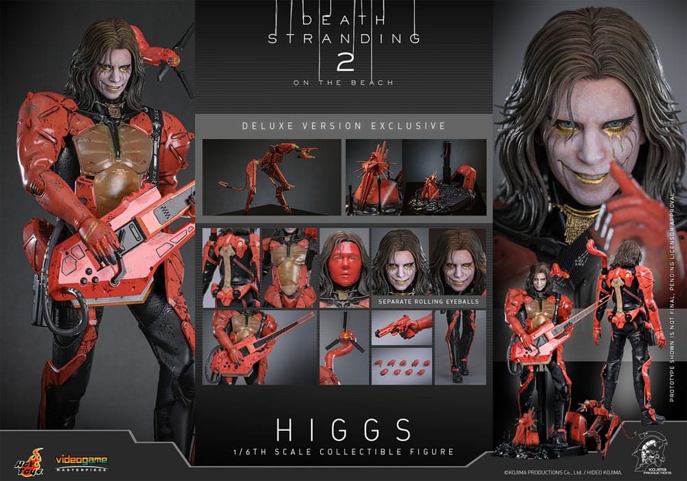 Death Stranding 2: On the Beach Videogame Masterpiece Actionfigur 1/6 Higgs (Deluxe Version) 33 cm Image 15
