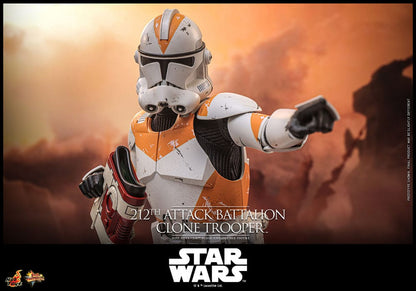 Star Wars: The Clone Wars Actionfigur 1/6 212th Attack Battalion Clone Trooper Deluxe Version 30 cm Image 8
