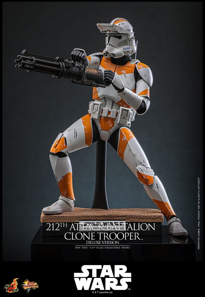 Star Wars: The Clone Wars Actionfigur 1/6 212th Attack Battalion Clone Trooper Deluxe Version 30 cm Image 16