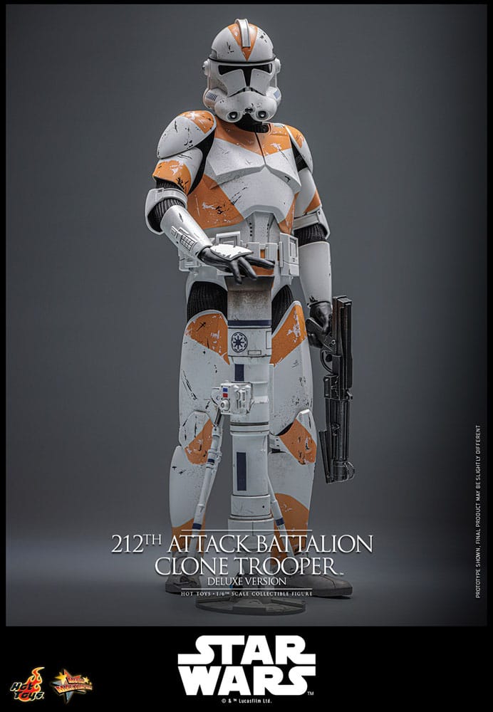 Star Wars: The Clone Wars Actionfigur 1/6 212th Attack Battalion Clone Trooper Deluxe Version 30 cm Image 20