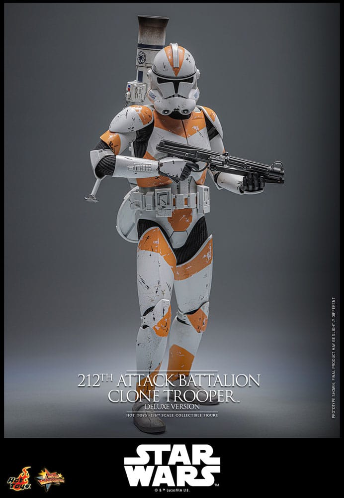 Star Wars: The Clone Wars Actionfigur 1/6 212th Attack Battalion Clone Trooper Deluxe Version 30 cm Image 21