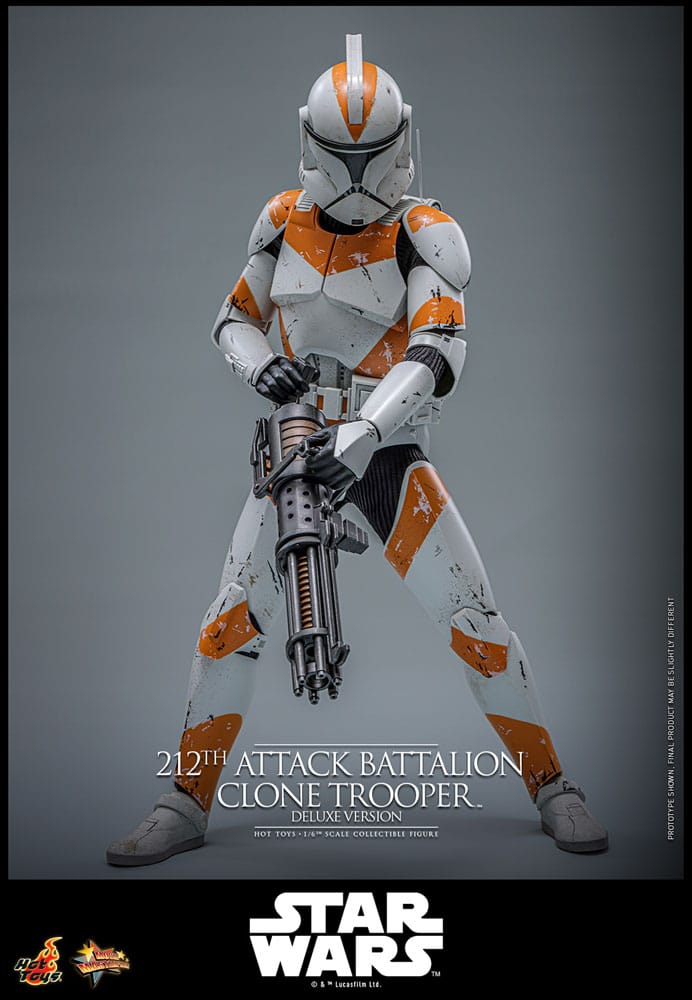 Star Wars: The Clone Wars Actionfigur 1/6 212th Attack Battalion Clone Trooper Deluxe Version 30 cm Image 23