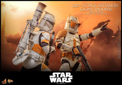 Star Wars: The Clone Wars Actionfigur 1/6 212th Attack Battalion Clone Trooper Deluxe Version 30 cm Image 26