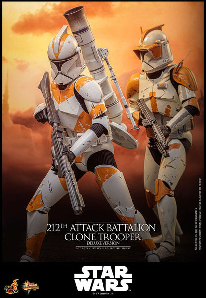 Star Wars: The Clone Wars Actionfigur 1/6 212th Attack Battalion Clone Trooper Deluxe Version 30 cm Image 27