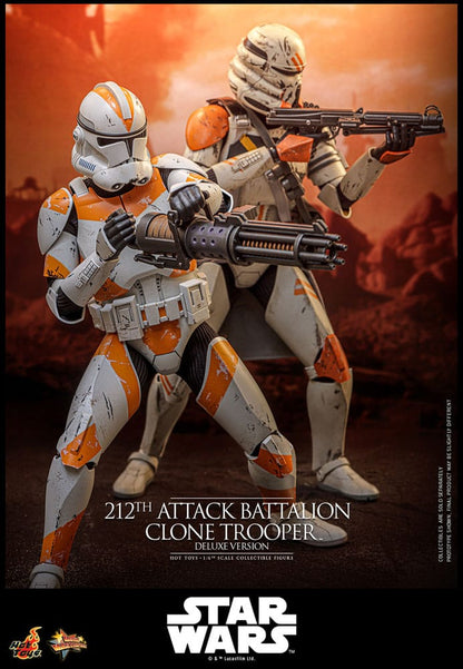 Star Wars: The Clone Wars Actionfigur 1/6 212th Attack Battalion Clone Trooper Deluxe Version 30 cm Image 29