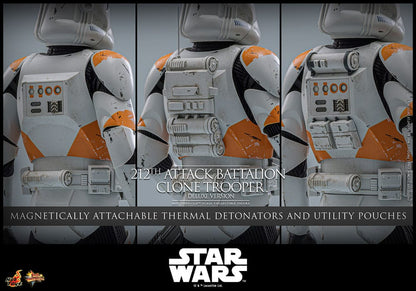 Star Wars: The Clone Wars Actionfigur 1/6 212th Attack Battalion Clone Trooper Deluxe Version 30 cm Image 32
