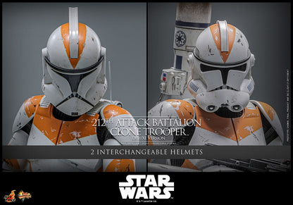 Star Wars: The Clone Wars Actionfigur 1/6 212th Attack Battalion Clone Trooper Deluxe Version 30 cm Image 33