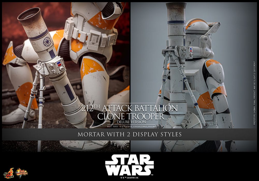 Star Wars: The Clone Wars Actionfigur 1/6 212th Attack Battalion Clone Trooper Deluxe Version 30 cm Image 34