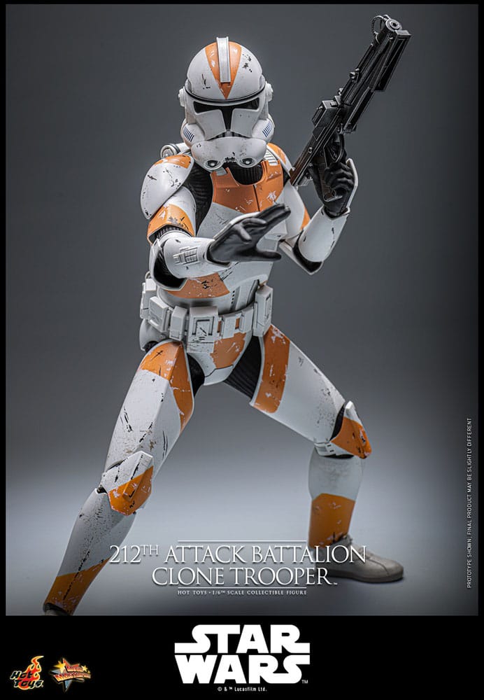 Star Wars: The Clone Wars Actionfigur 1/6 212th Attack Battalion Clone Trooper 30 cm Image 4