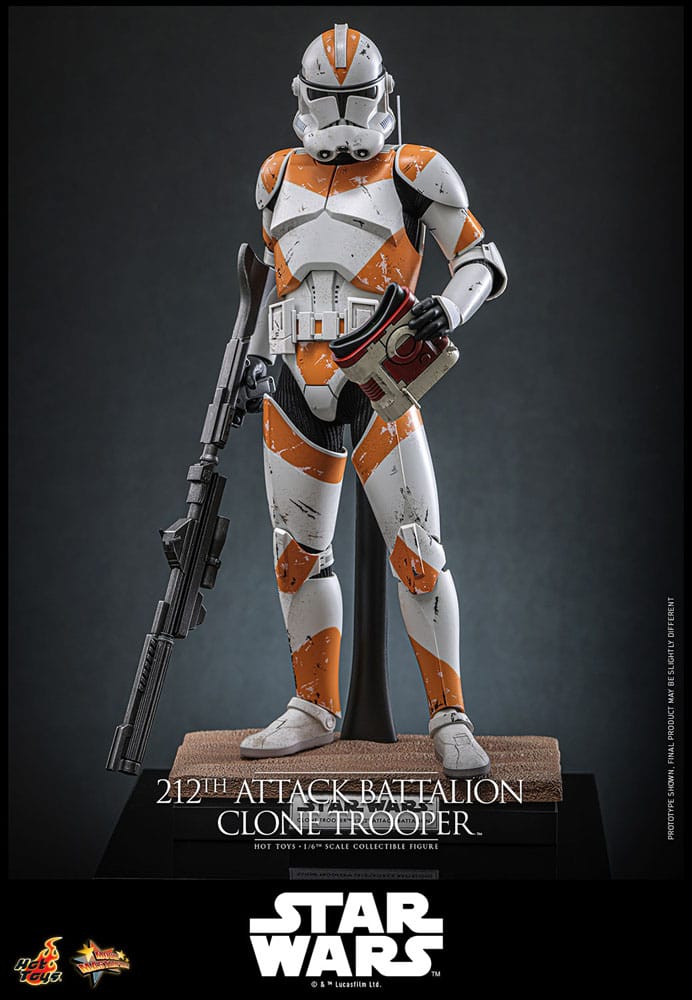 Star Wars: The Clone Wars Actionfigur 1/6 212th Attack Battalion Clone Trooper 30 cm Image 6