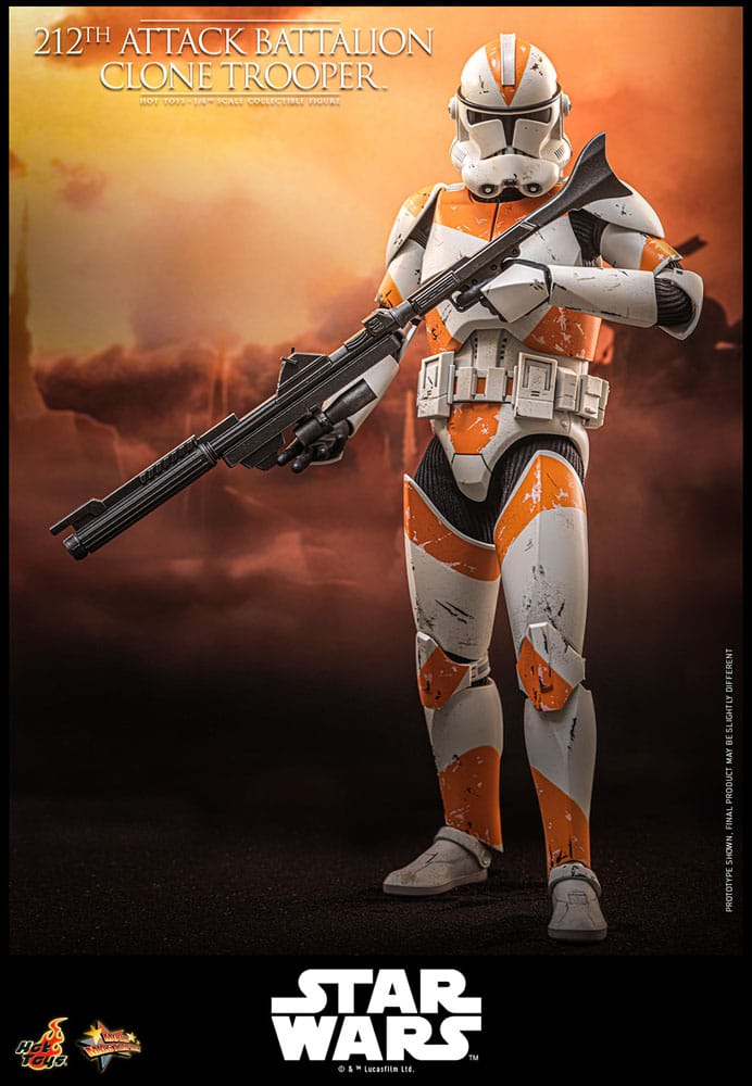 Star Wars: The Clone Wars Actionfigur 1/6 212th Attack Battalion Clone Trooper 30 cm Image 8