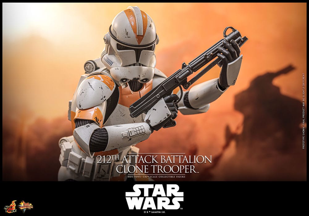 Star Wars: The Clone Wars Actionfigur 1/6 212th Attack Battalion Clone Trooper 30 cm Image 9