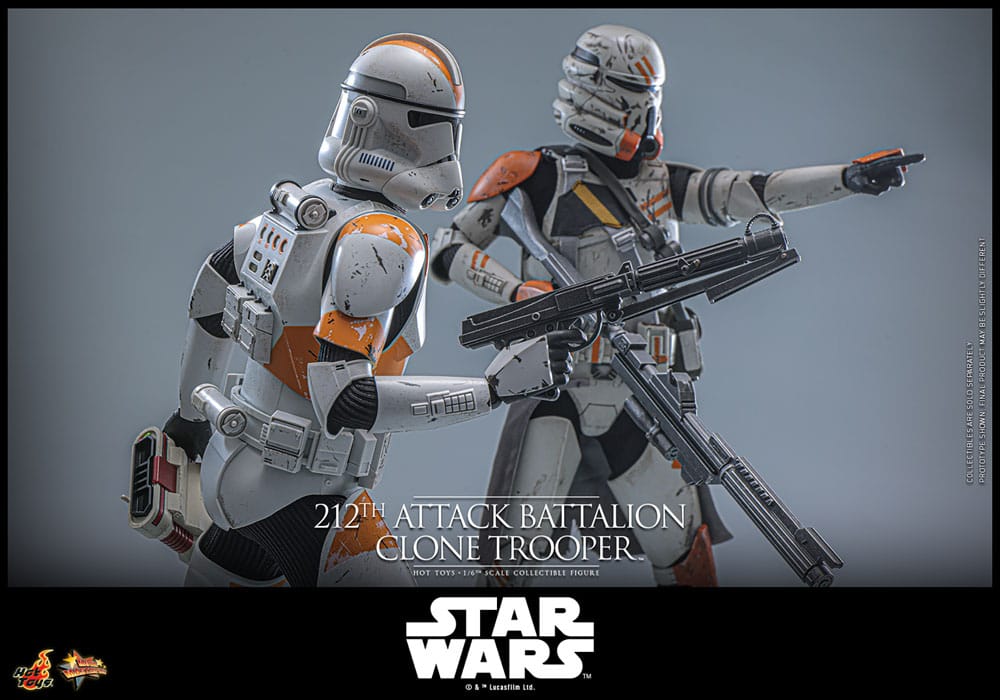 Star Wars: The Clone Wars Actionfigur 1/6 212th Attack Battalion Clone Trooper 30 cm Image 12