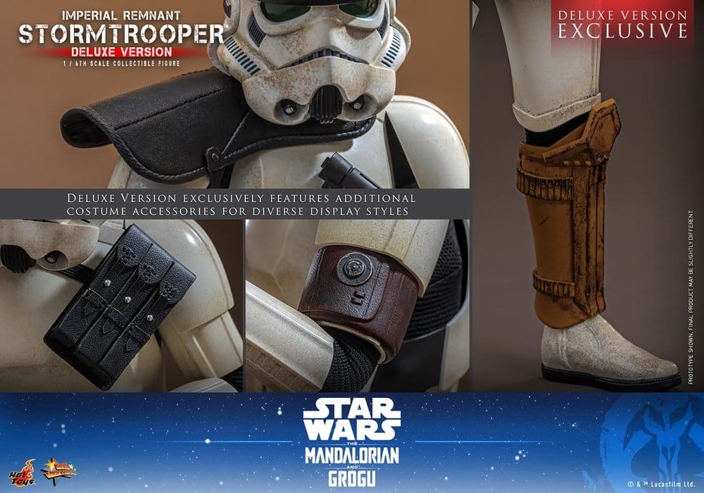 Star Wars: The Mandalorian & Grogu Movie Masterpiece Actionfigur 1/6 Imperial Remnant Stormtrooper (Deluxe Version) 30 cm Image 9